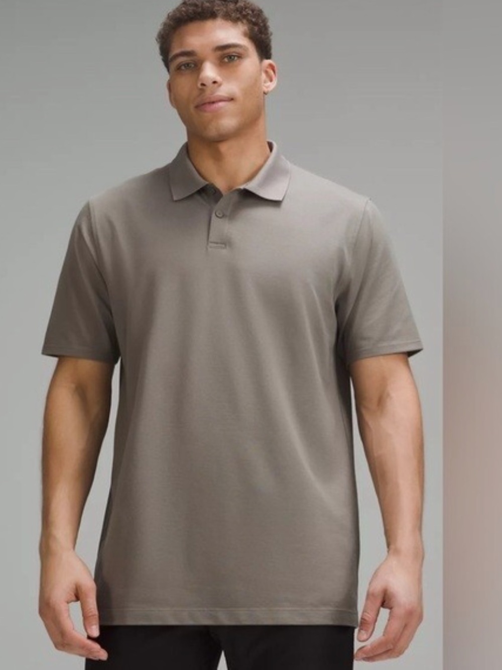 Lululemon Classic Fit Pique Polo Rover color, size XXL